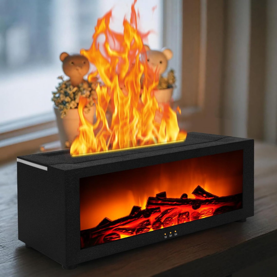 Flame Effect Fireplace Aroma Diffuser