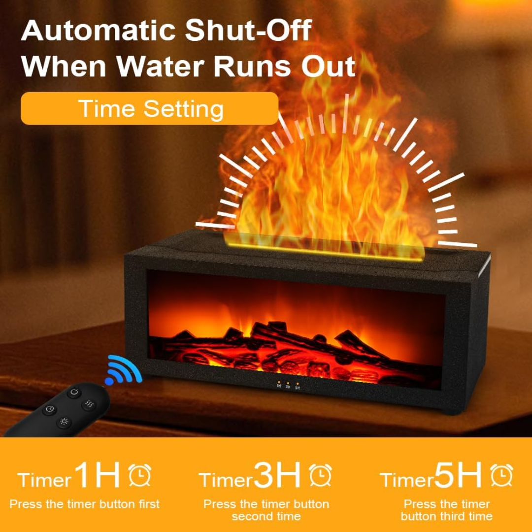 Flame Effect Fireplace Aroma Diffuser
