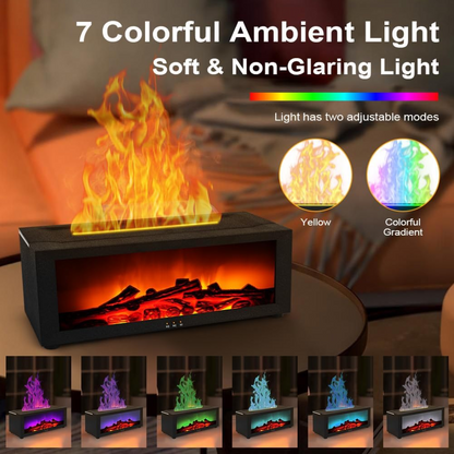 Flame Effect Fireplace Aroma Diffuser